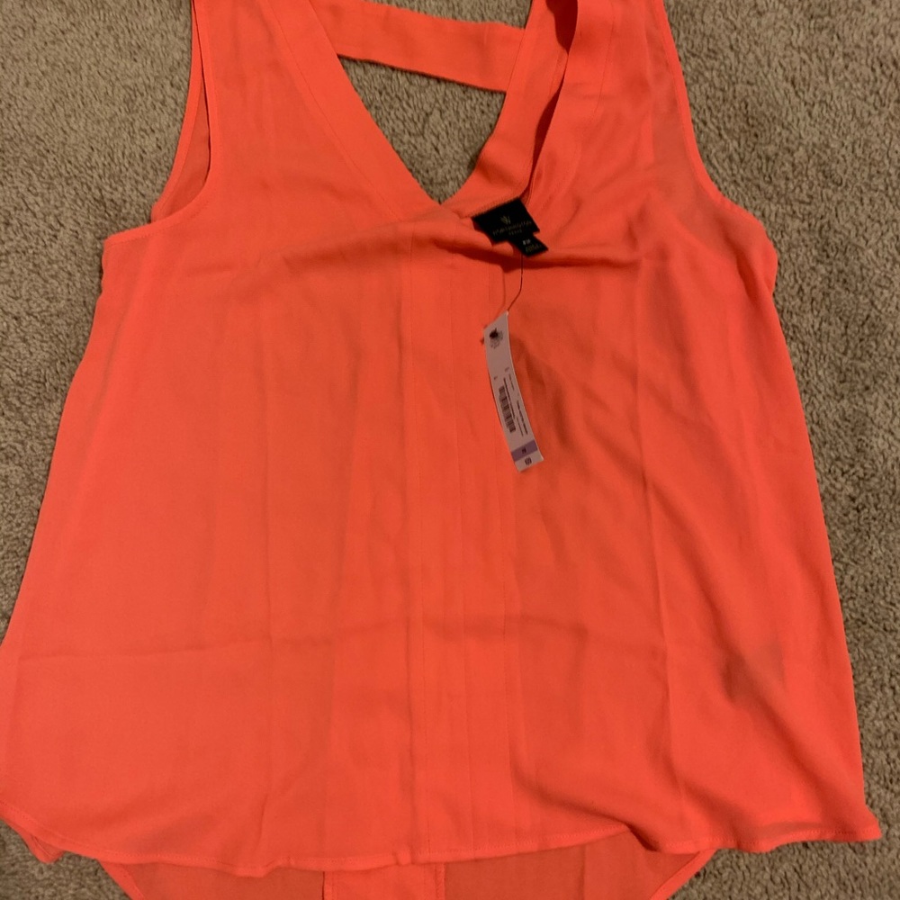 Worthington V-Neck Dress Tank Top